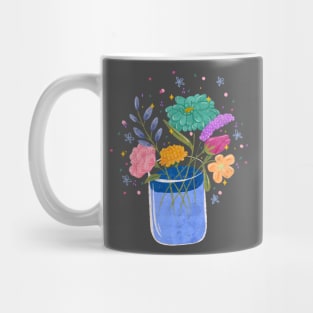 Bright Floral Bouquet Mug